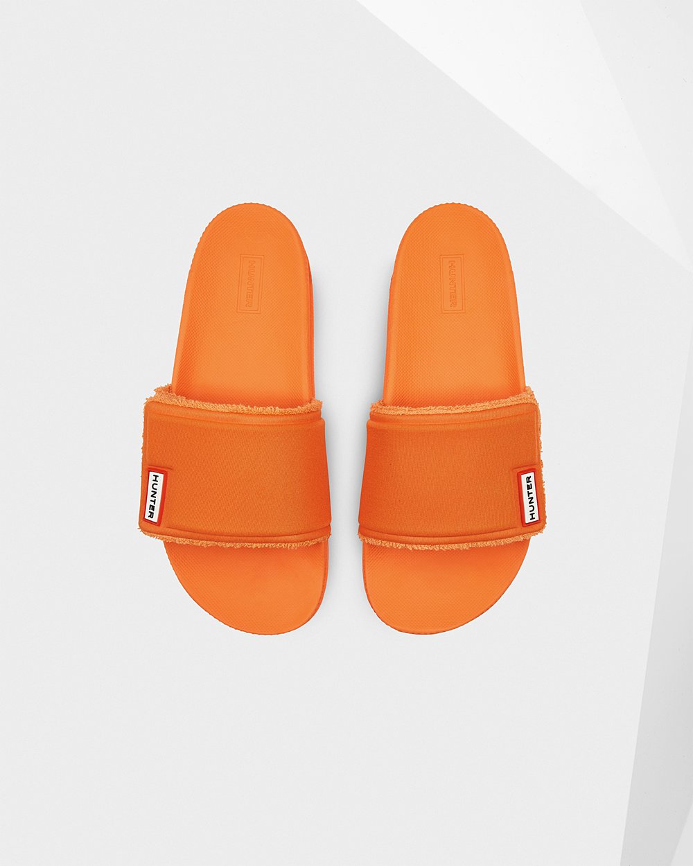 Womens Hunter Original Adjustable - Slides Orange - 8963-JCEIG